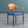 Silla de Comedor de Lujo Ligero para el Hogar con Respaldo Moderno Simple Mesa y Silla de Comedor de Alta Gama Silla de Negociación Mesa y Silla de Té para Oficina Lujo Ligero de Celebridad de Internet