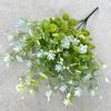 Estilo moderno fresco casa arranjo flor decoração lingote artificial grama falsa flor sala de estar quarto desktop decoração flor de plástico