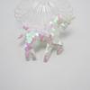 Lentejuelas de alta calidad unicornio colorido DIY hecho a mano accesorios para pinzas para el cabello de niños material para insertar en pastel al por mayor