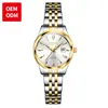 Fabricante de Relojes Oulisi OEM Hecho a Medida Reloj de Cuarzo Sencillo Reloj de Lujo Ligero para Mujer Reloj Electrónico para Mujer Venta al por Mayor
