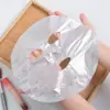 Pegatinas Desechables de Plástico para Mascarillas para Salones de Belleza, Compresa Húmeda Casera, Conservación Fresca e Hidratación, Pegatinas de Plástico PE para Mascarilla Facial, Film Transparente Rellenador de Piel