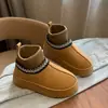 Botas de Nieve Engrosadas con Suela Gruesa y Forro de Felpa para Mujer Invierno 2025 Nuevos Zapatos Grandes de Algodón del Noreste con Piel Integrada Impermeables Antideslizantes Botines
