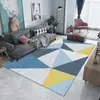 Novo Tapete para Sala de Estar e Quarto, Luxo Leve, High-End, Simples, Cobertura Total para Sofá, Grande Tapete de Chão, Mesa de Centro, Cobertor Lavável para Quarto e Cabeceira