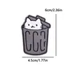 Parches Bordados de Animales Lindos Tianyino, Exclusivamente para Ventas Transfronterizas, Parches Bordados de Gato de Dibujos Animados, Accesorios para Ropa