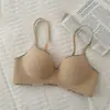 Novo Sutiã Feminino Íntimo Espessado de 2cm, Push-Up para Seios Pequenos, Anti-Queda, Confortável, Sem Marcas, Com Bojo