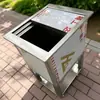 Carrito de Hielo Móvil Aislado de Acero Inoxidable Comercial para Contenedor de Almacenamiento de Hielo Tienda de Café Té con Leche Cubo de Almacenamiento de Hielo Aislado Disponible