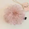 Goma para el pelo floral estilo coreano para mujer, elegante liga para moño, banda elástica para coleta, accesorio para el cabello