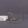Latón Puro Doce Signos del Zodiaco Serpiente Mesa de Centro Mascota de Té Pequeños Adornos Escritorio Cobra Artificial Rey Acuario Paisajismo Pie de Mano