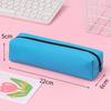 Estuche para Lápices con Logo Personalizado, Estuche Sencillo de Gran Capacidad, Alta Elasticidad y Resistencia a las Manchas, Caja de Papelería para Estudiantes, Estuche de Doble Capa de Alto Valor
