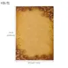 8 Bloc de Cartas Retro de Papel Kraft, Creativos Blocs de Cartas Europeos con Encaje A5, Cartas de Agradecimiento, Cartas Románticas de Amor, Estilo Nuevo, 8 Piezas