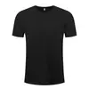 Camiseta Deportiva de Verano Unisex de Secado Rápido con Protección Solar, Cuello Redondo, Manga Corta, Antibacteriana, Sensación Fresca, Ligera, para Correr y Ciclismo