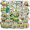50 Pegatinas de Dibujos Animados Melody Culomi Pudding Dog Kt Cat Equipaje Decoración para Computadora Pegatinas para Niños Impermeables