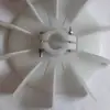 Accesorios para motores, aspas de ventilador de motor, aspas de ventilador de refrigeración de motor, orificio especial para eje con tornillos, aspas de ventilador