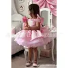Vestido de Lujo para Bebé Niña de un Año, Vestido de Princesa para Cumpleaños de Niña, Vestido Rosa de Dama de Honor, Anfitrión de Desfile de Moda, Nicho y Elegante