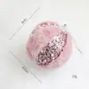 Bola de Navidad rosa bola de espuma decoración de árbol de Navidad colgante de Navidad decoración de Navidad DIY adorno colgante adorno de copa de árbol estrella