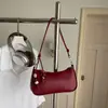 Elegante Bolso de Mano para Hombro Moda Coreana Bolso Baguette para el Trabajo Nuevo Otoño/Invierno 2026 Bolso Pequeño Popular para el Brazo