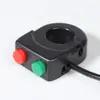 Interruptor de dos en uno para faro y bocina de coche eléctrico scooter plegable interruptor combinado de doble función
