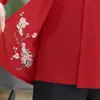 Nueva moda de otoño, camiseta estilo mamá bordada, elegante diseño de dos piezas, manga larga, corte holgado y favorecedor para mujeres de mediana edad y mayores