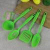 Set Pequeño de Cuatro Piezas de Utensilios de Cocina de Nailon Espátula Cuchara Set para Cocinar Antiadherente Herramientas Espátula Cuchara Utensilios de Cocina