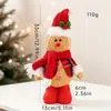 Decoraciones Navideñas Mingguan Hombre de Jengibre Sombrero de Chef Figura Adornos Regalos Festivos Decoraciones de Mesa para Fiesta En Stock