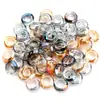 Nuevo Anillo de Ángel para Uñas Redondo Rosquilla Cristal Diamante Accesorios Pegatina para Uñas Diamante Color Mágico Decoración para Uñas