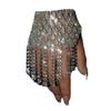 Amazon Explosões Luxo Super Brilhante Strass Borla Longa Pulseira Senhoras Personalidade Moda Cristal Oco Enfeites de Mão Atacado