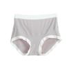 Pantaletas para Mujeres Embarazadas Cintura Alta Abdominal Levanta Glúteos Seda Antibacteriano 100% Algodón Entrepierna Primer, Segundo y Tercer Trimestre Shorts Triángulo Nuevo