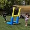 En stock puerta de fútbol inflable grande para exteriores juego interactivo padre-hijo marco de puerta de voleibol juego para varias personas soporte para balón de playa