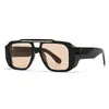 Gafas de Sol Modernas Retro de Marca Europea y Americana para Mujer, Gafas de Sol Estilo Ins, Gafas de Sol Versátiles de Moda Lh308