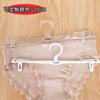 Prateleira de Roupa Íntima Sutiã de Plástico Stand de Loja de Roupas Nova Moda Cabide de Calças Clip de Ferro Antiderrapante Sem Marca para Calcinhas