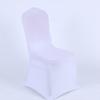 Funda de Silla para Boda de Hotel al por Mayor Hotel Celebración de Una Pieza Asiento Banquete Taburete Color Sólido Elástico Funda de Silla Todo Incluido