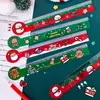 Regla Especial Navideña con Forma para Niños, Linda Regla Ondulada de Dibujos Animados, Papelería para Estudiantes, Pequeño Regalo de Recompensa, Regalo de Navidad