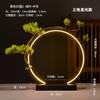 Nova Decoração Zen Criativa Chinesa Casa Incenso Sala de Estar Lâmpada LED Círculo Escritório Clube Decorações da Sorte