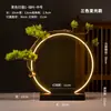 Lámpara de Anillo LED Estilo Chino Nuevo Adornos Creativos Sala de Estar Incienso Oficina Club Regalo Hogar Decoraciones Luca