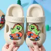 Zuecos Infantiles con Suela Suave, Nuevo Modelo de Verano para Niños, Sandalias Antideslizantes de Doble Uso con Suela Gruesa de EVA para Niños Mayores, Versión para Niñas