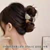 Presilha de Garra Grande para Mulheres, Presilha Shark de Alta Qualidade para a Parte de Trás da Cabeça, Presilha de Cabelo para Cabelos Grossos, Grampo de Cabelo, Acessório de Cabelo, Piranha