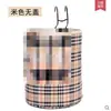 Cesta de Tela Plegable para Bicicleta, Cesta Delantera con Cubierta, Cesta Colgante de Lona Impermeable, Cesta Delantera para Patineta y Scooter Eléctrico