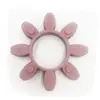 Acoplamiento Pad Amortiguador Morado Anillo de Goma de Acoplamiento Octagonal Junta de Flor de Ciruelo Gr28 38 42 Estándar Ktr