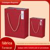 Atacado do Fabricante Embalagem para Presente de Bebidas Alcoólicas Caixa de Presente Vinho Branco Vinho Tinto Caixa de Embalagem para Vinho Caixa com Tampa e Base com Alça Caixa Gaveta