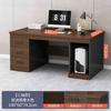 Escritorio de oficina, escritorio de computadora para el hogar, moderno y sencillo, con cajón, mesa y silla de oficina, escritorio combinado, mesa individual, banco de trabajo