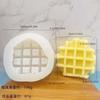 DIY waffle silicone molde simulação pão chifre saco biscoito fondant bolo aromaterapia vela molde epóxi