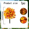 Arreglos de Flores Artificiales de Gloria de la Mañana de Venta Caliente Transfronterizos para Jardines, Decoraciones de Flores Artificiales de Flor Trompeta para Bodas, Fotografía al Aire Libre, Flores Falsas