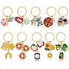 Chaveiro Pingente Novo Desenho Animado Galvanizado Transfronteiriço Pingente Pequena Margarida Liga de Zinco DIY Decoração Criativa para Bolsa