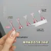 Set Base para Práctica de Manicura Cat-Eye Elevada Soporte para Uñas Pieza de Ajedrez Transparente Soporte de Exhibición de Polvo Transparente Herramienta de Manicura