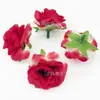 Capullos de Rosa Pequeños Simulados Cabezas de Flores de Tela de Seda Materiales para Manualidades de Guirnaldas Accesorios para el Cabello Accesorios para Arreglos Florales de Pared de Fondo de Boda Suelo
