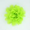 Venta Caliente de Aliexpress Flor de Cabeza de Gasa de 7 cm Flores de Tela Accesorios para el Cabello de Niños DIY Accesorios para el Cabello Zapatos Sombreros Ropa Accesorios de Flores