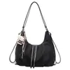 Bolsa Tote Retro Fosca de Grande Capacidade Feminina Outono 2026 Simples Diária Multifuncional para Trabalho e Dia a Dia Transversal Ombro