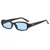 Gafas de Sol Cuadradas Pequeñas de Nuevo Estilo Transfronterizas Europeas y Americanas para Mujer, Gafas de Sol Cat-Eye Artísticas Retro para Hombre, Gafas de Sol de Moda