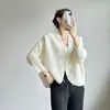 Nuevo Cárdigan Plegado Estilo Chino para Mujer, Chaqueta Holgada de Manga Murciélago, Nueva Camisa Protectora Solar Primavera y Verano, Prendas Exteriores tipo Chal Estilo Issey Miyake