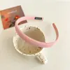 Faixa de Cabelo Infantil com Cabeça de Esponja Cor Macaron Acabamento de Cabelos Curtos Acessórios de Cabelo Meninas Faixa Antiderrapante Grampo de Cabelo para Menininha
